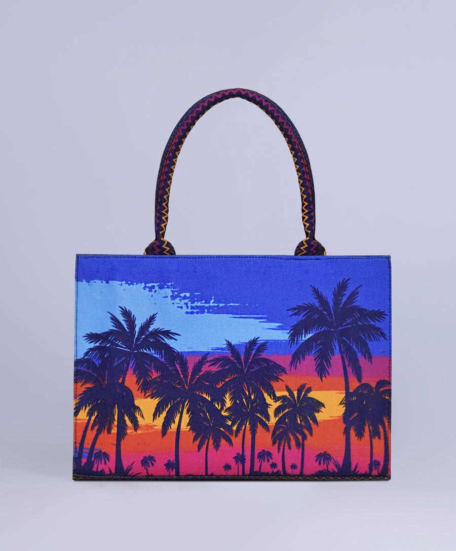 TROPICAL DUSK TOTE