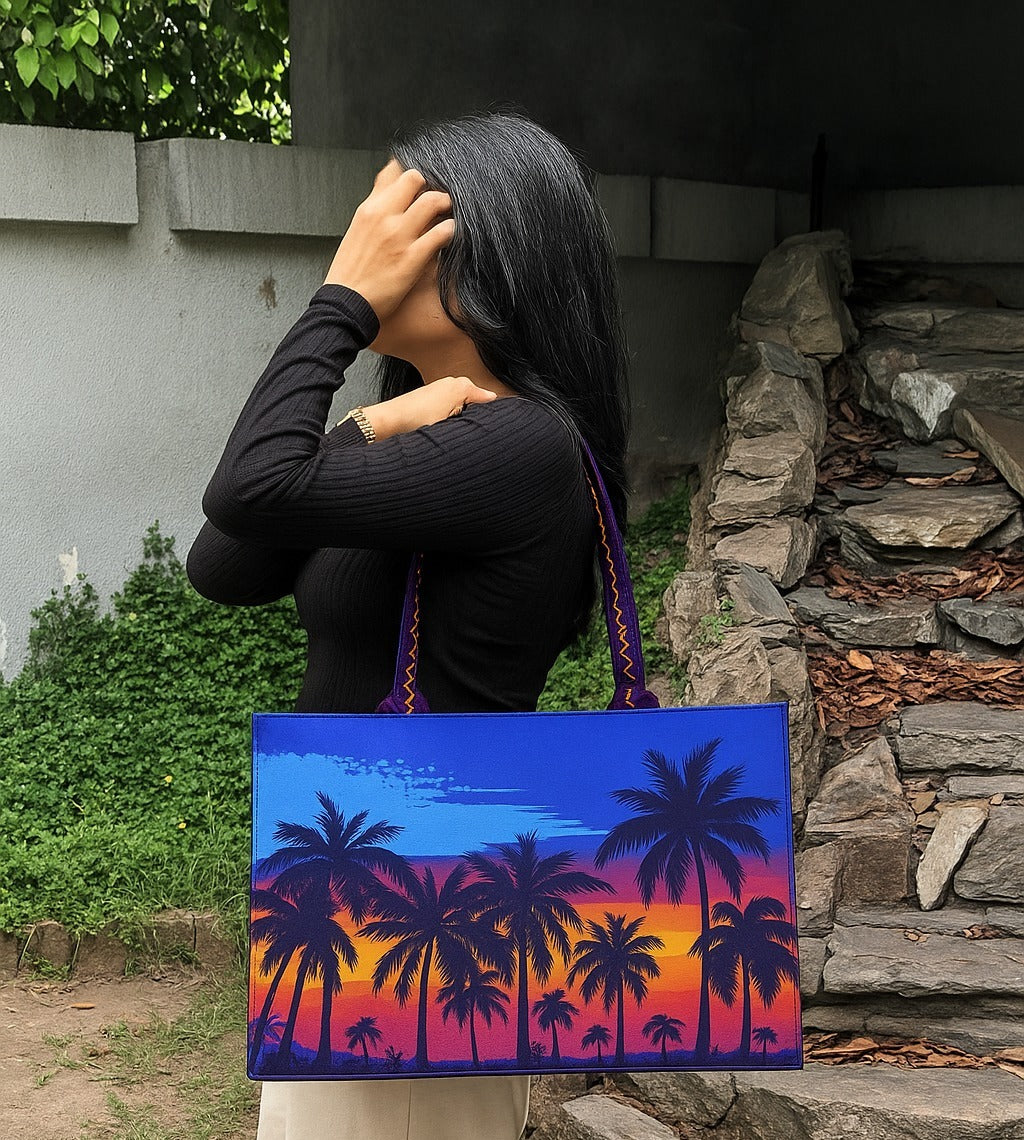 TROPICAL DUSK TOTE