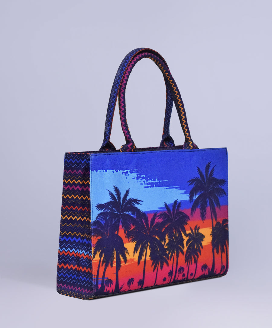 TROPICAL DUSK TOTE
