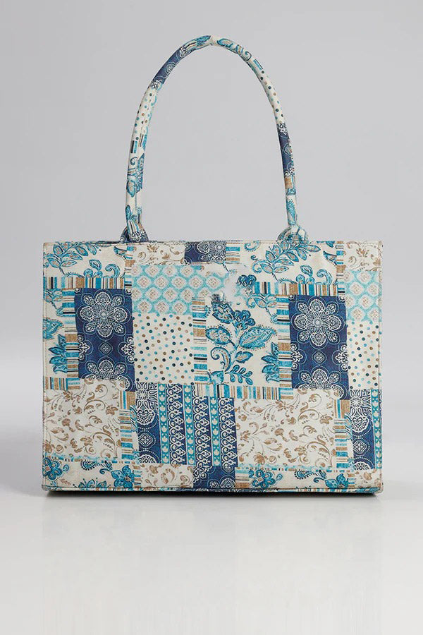 COASTAL CHARM PATCH TOTE