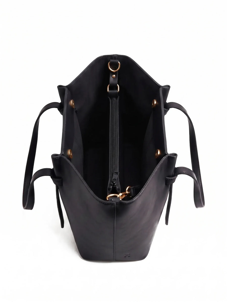 COGNAC TOTE BAG