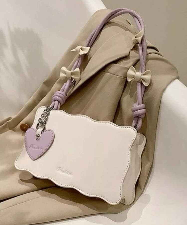 HEART CHARM HANDBAG
