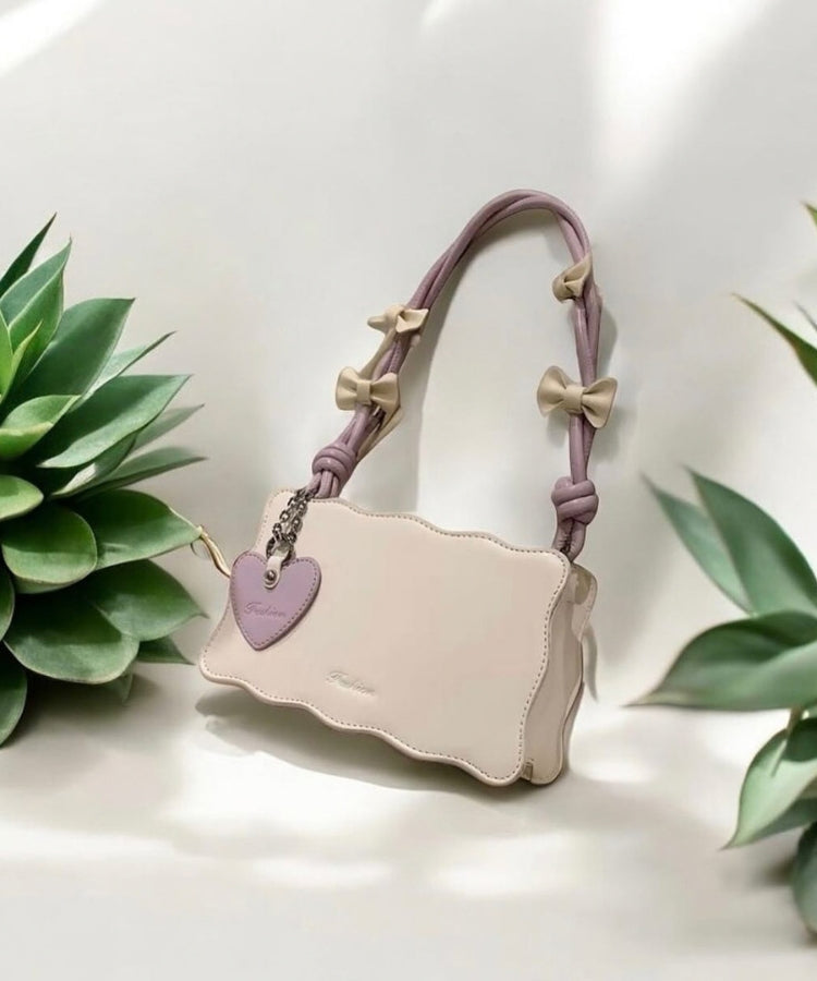 HEART CHARM HANDBAG