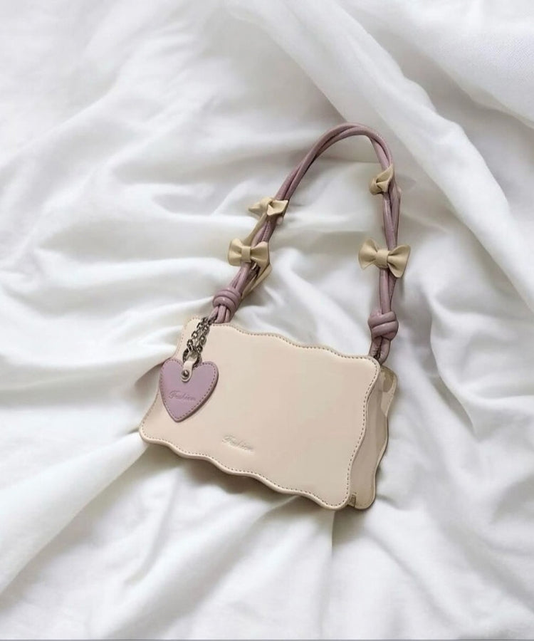 HEART CHARM HANDBAG