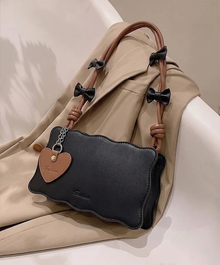 HEART CHARM HANDBAG