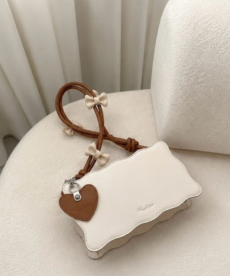 HEART CHARM HANDBAG