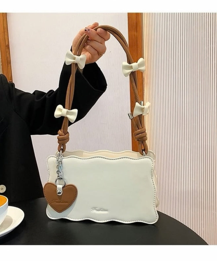 HEART CHARM HANDBAG
