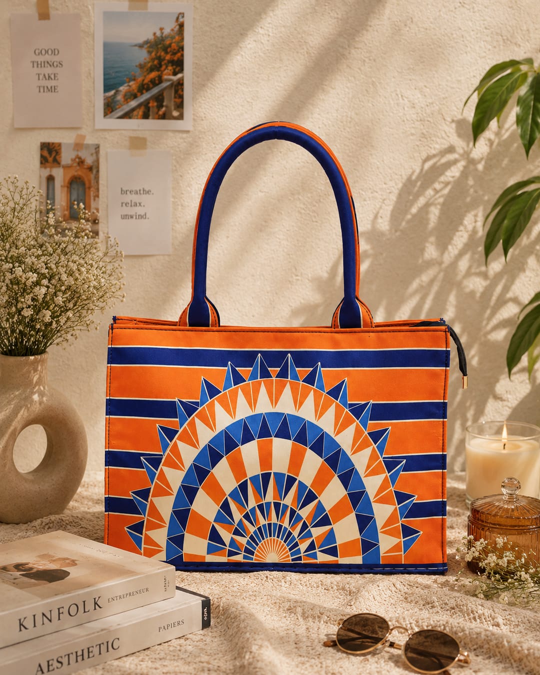 Orange Tote